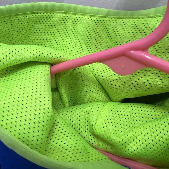 Under Armour Kids Blue and Neon Yellow Hoodie - Picture 9 of 9